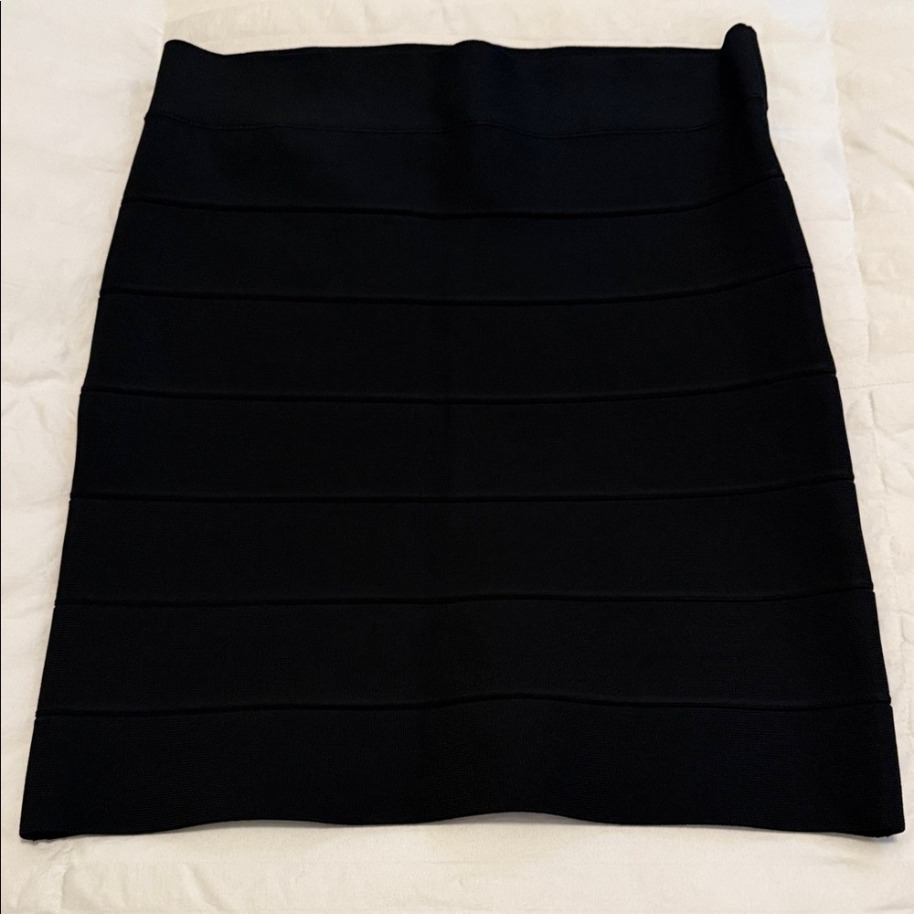 BCBGMaxAzria Elegant Black Pencil Skirt